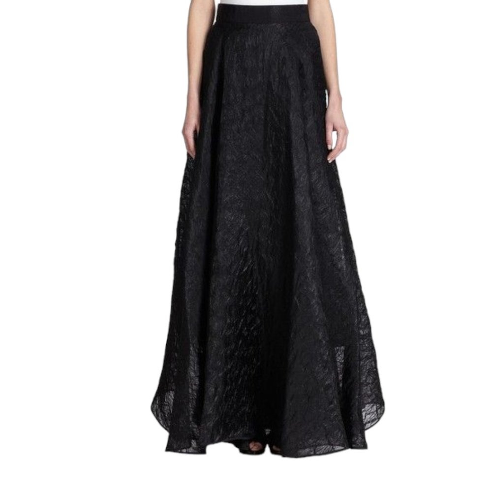 Milly Raffia Organza Maxi Circle Skirt New